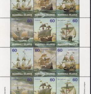 US 749 Trust Territories Marshall Islands NH VF Ships Of Discovery