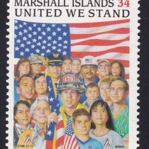 US 795 Trust Territories Marshall Islands NH VF United We Stand