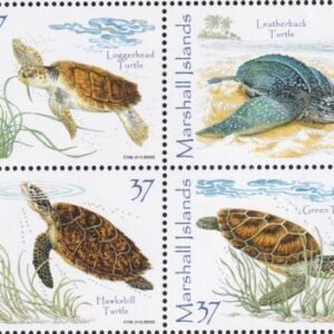 US 805 Trust Territories Marshall Islands NH VF Sea Turtles