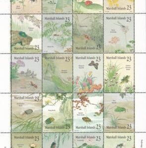 US 808 Trust Territories Marshall Islands NH VF Insects & Spiders M/S