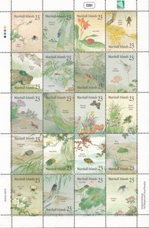 INV-24263itExt_6f3ace46-99e4-4778-a8ef-b7a9ddbf391a US 808 Trust Territories Marshall Islands NH VF Insects & Spiders M/S