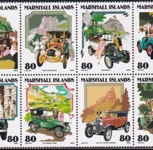 US 809 Trust Territories Marshall Islands NH VF Vintage Cars III