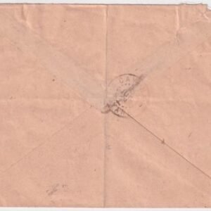 French Guiana 1920 Cover with CL5 Tied by  Avion Large Box Cancel