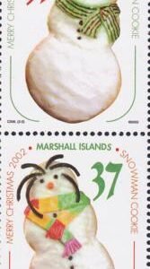 US 813 Trust Territories Marshall Islands NH VF Christmas Cookies