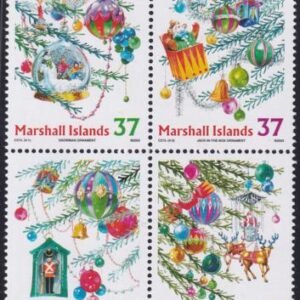 US 825 Trust Territories Marshall Islands NH VF Christmas