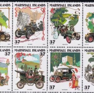 US 828 Trust Territories Marshall Islands NH VF Antique Cars
