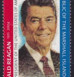 US 836 Trust Territories Marshall Islands NH VF Ronald Regan