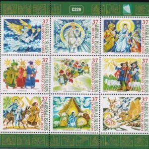 US 844 Trust Territories Marshall Islands NH VF Christmas M/S