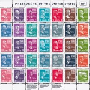 US 847 Trust Territories Marshall Islands NH VF 1938 Presidential M/S