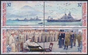 US 866 Trust Territories Marshall Islands NH VF V-J Day