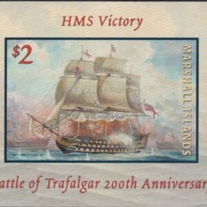US 869 Trust Territories Marshall Islands NH VF Battle Of Trafalgar S/S