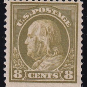 US 414 Washington / Franklin Mint NH F-VF Copy Of PF Cert For Block