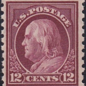 US 425 Washington / Franklin Mint NH F-VF Copy Of PF Cert For Block