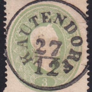 Austria 13 Used VF-XF S-O-N "Klautendorf" Cds.