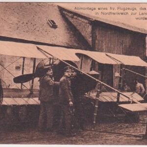 Germany 1916 Early Flight Photocard with Aircraft and Personnel