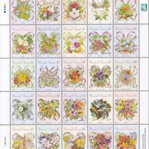 US 934 Trust Territories Marshall Islands NH VF Flowers Bouquet M/S