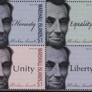 US 935 Trust Territories Marshall Islands NH VF Lincoln Block