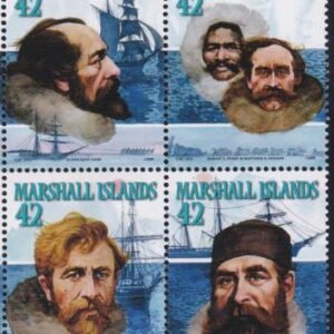 US 936 Trust Territories Marshall Islands NH VF North Pole Explorers Block