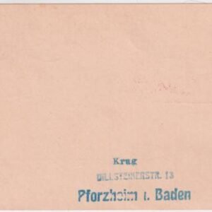 Germany 1926 Karlsruhe - Munich Flight on 15pf Postal Card