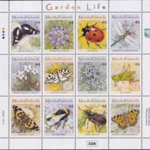 US 992 Trust Territories Marshall Islands NH VF Garden Life Sheet