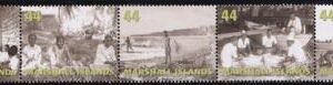 US 1002 Trust Territories Marshall Islands NH VF Culture Strip