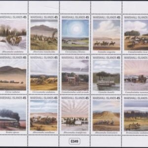 US 1033 Trust Territories Marshall Islands NH VF Cloud Sheet