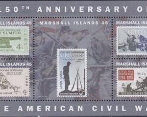 US 1037 Trust Territories Marshall Islands NH VF Civil War M/S