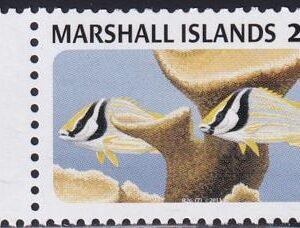 US 1052 Trust Territories Marshall Islands NH VF Porkfish