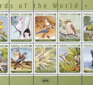 US 1058 Trust Territories Marshall Islands NH VF Birds Of The World IV Sheet