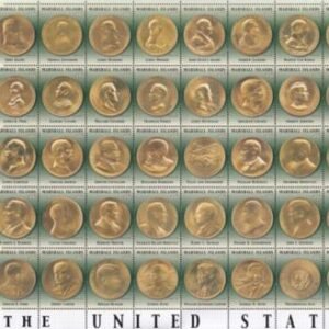 US 1060 Trust Territories Marshall Islands NH VF Presidents OF The U.S Sheet