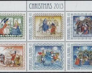 US 1069 Trust Territories Marshall Islands NH VF Christmas Block