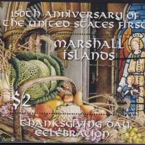 US 1071 Trust Territories Marshall Islands NH VF Thanksgiving Holiday S/S