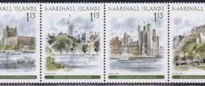 US 1079 Trust Territories Marshall Islands NH VF Great Britain Castle Strip