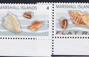 US 1083-4 Trust Territories Marshall Islands NH VF 4c, 19.99, Shells