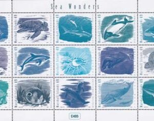 US 1113 Trust Territories Marshall Islands NH VF Sea Wonders Sheet