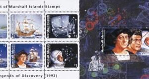 US 1124 Trust Territories Marshall Islands NH VF Legends Discovery