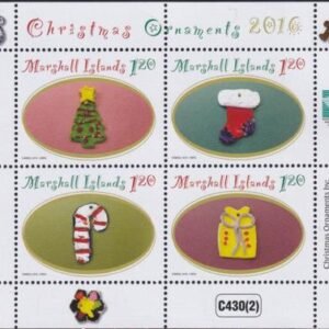 US 1146 Trust Territories Marshall Islands NH VF Christmas Sheet Of 4