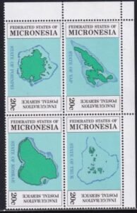 US 1-4 Trust Territories Micronesia NH VF Postal Service