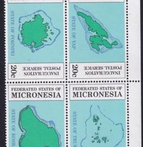 US 1-4 Trust Territories Micronesia NH VF Postal Service