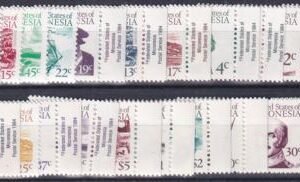 US 5-20 Trust Territories Micronesia NH VF Definitive Set