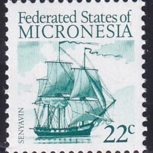 US 34 Trust Territories Micronesia NH VF Senyavin(1986)