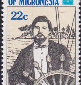 US 52, C21-24 Trust Territories Micronesia NH VF AMERIPEX