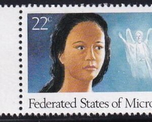 US 58,C31-33 Trust Territories Micronesia NH VF Christmas