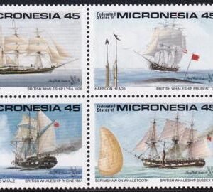 US 110-13 Trust Territories Micronesia NH VF Stamp World London '90