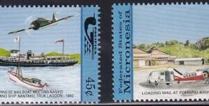 US 122-23 Trust Territories Micronesia NH VF Airport & Truk Lagoon