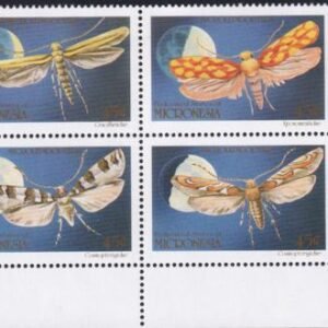 US 127-30 Trust Territories Micronesia NH VF Moths