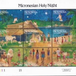 US 131 Trust Territories Micronesia NH VF Christmas S/S
