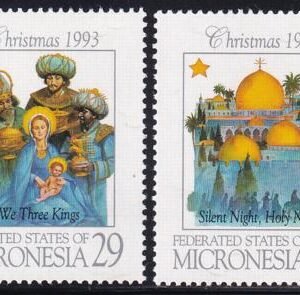 US 184-85 Trust Territories Micronesia NH VF Christmas
