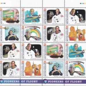 US 191 Trust Territories Micronesia NH VF Pioneers Of Flight