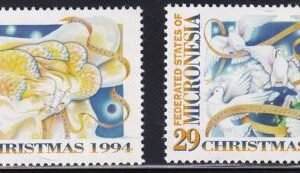 US 202-03 Trust Territories Micronesia NH VF Christmas